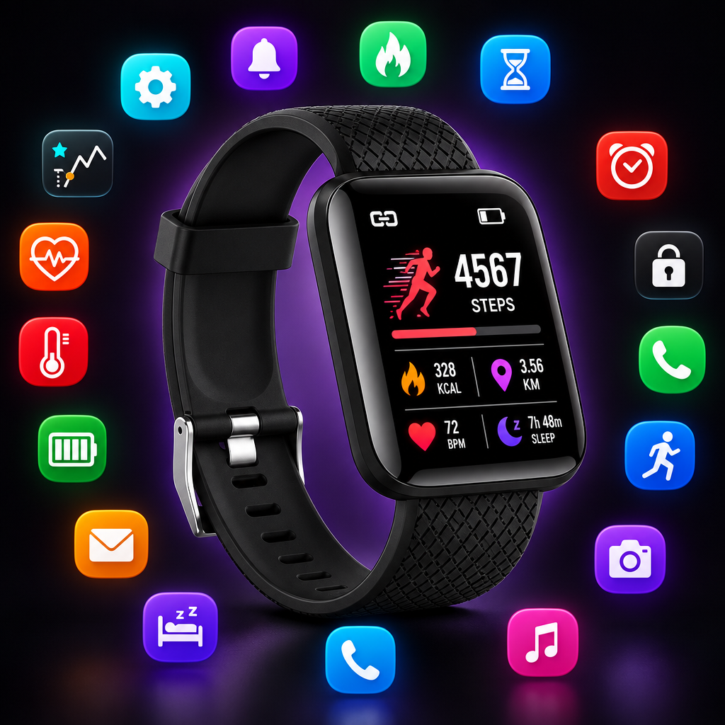 Montre Fitness Connectée